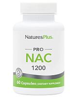 NAC 1200 mg Pro N-Acetyl-L-Cysteine (N-Ацетил-L-Цистеин 1200 мг) 60 капсул (NaturesPlus)
