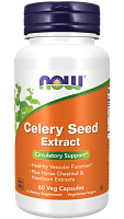 Now Foods Celery Seed Extract (Экстракт семян сельдерея) 60 растительных капсул