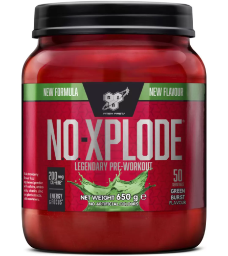 No-Xplode (EU) Legendary Pre-Workout 650 g (BSN) No-Xplode (EU) Legendary Pre-Workout 650 g (BSN)