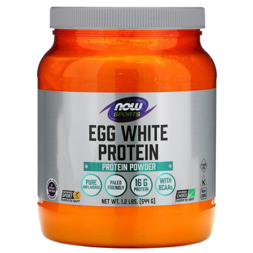 Egg White Protein (протеин из яичного белка) 544 г (Now Foods)