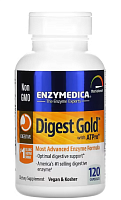 Digest Gold with ATPro (Пищеварительные ферменты) 120 капсул (Enzymedica)