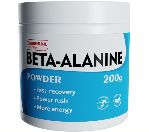 Beta-Alanine (Бета-Аланин) 200 гр (Green Line Nutrition)