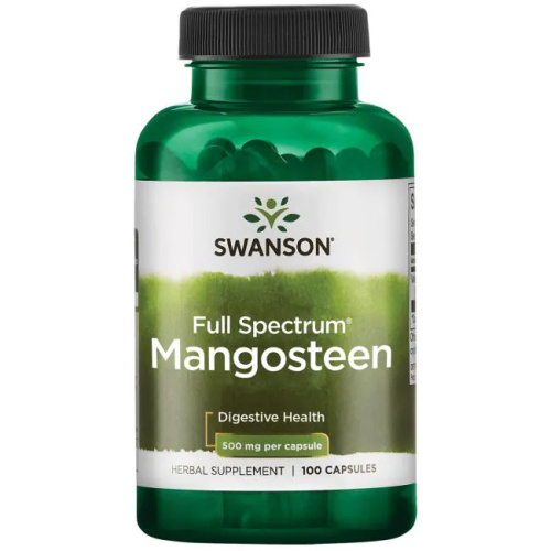 Full Spectrum Mangosteen 500 mg (Мангостин) 100 капсул (Swanson)