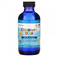 Children`s DHA (ДГК для детей от 1 до 6 лет) со вкусом клубники 530 мг 119 мл (Nordic Naturals)