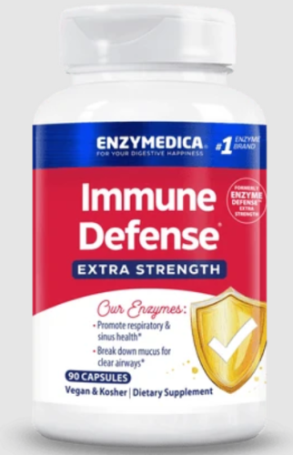 Enzymedica Immune Defense Extra Strength (Комплекс иммунной защиты повышенной силы) 90 капсул