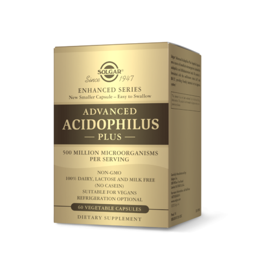 Solgar Advanced Acidophilus Plus (Ацидофилус плюс) 120 растительных капсул фото 2