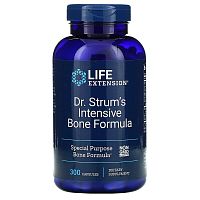Life Extention Dr. Strum's Intensive Bone Formula (Средство для здоровья костей) 300 капсул