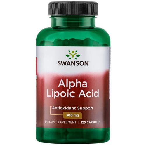Alpha Lipoic Acid 300 mg (Альфа-липоевая кислота 300 мг) 120 капсул (Swanson)
