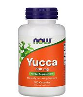 Now Foods Yucca (Юкка) 500 мг. 100 капсул