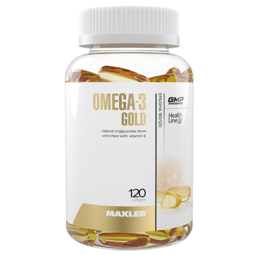 Maxler Omega-3 Gold 120 капсул