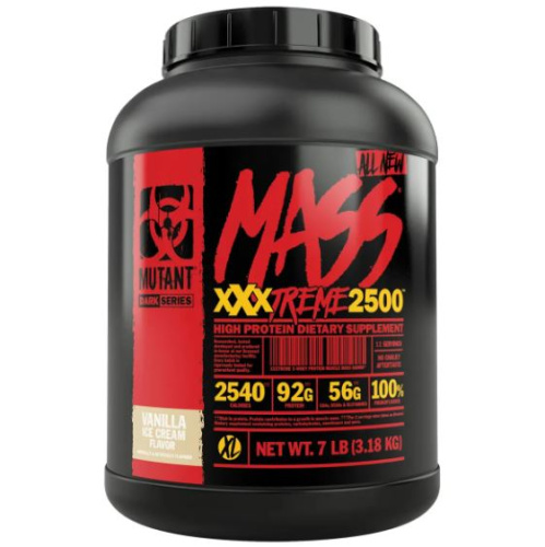 Гейнер Mutant Mass XXXTREME 2500 (7lb) 3180 г.