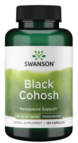 Black Cohosh 40 мг 120 капсул (Swanson)