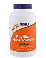 Psyllium Husk Powder (Псилиум - порошок шелухи подорожника) 340 г (Now Foods)