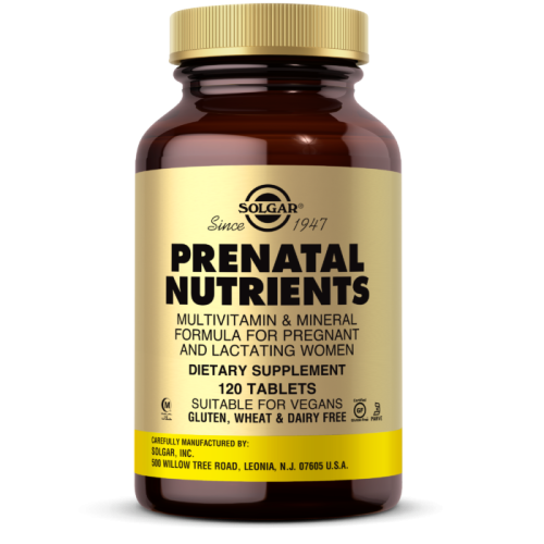 Prenatal Nutrients 120 таблеток (Solgar) фото 6