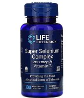 Life Extension Super Selenium Complex & Vitamin E (Суперкомплекс Селена с Витамином E) 200 мкг. 100 капсул