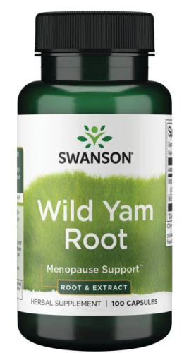 Swanson Wild Yam Root (Корень и экстракт дикого ямса) 100 капсул