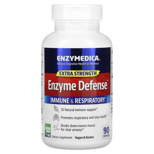 Enzymedica Immune Defense Extra Strength (Комплекс иммунной защиты повышенной силы) 90 капсул фото 5
