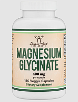 Magnesium Glycinate 400 мг 180 капсул (Double Wood)