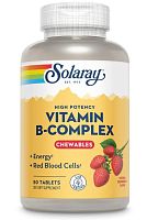 Vitamin B-Complex Chewables (Б-комплекс) 50 таблеток (Solaray)