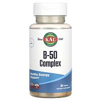 KAL B-50 Complex (Комплекс витаминов группы B) 50 таблеток