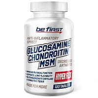 Be First Glucosamine Chondroitin MSM Hyper Flex (Хондропротектор с глюкозамином, хондроитином и MSM) 120 таблеток