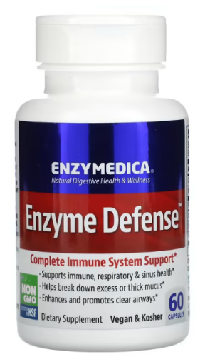Immune Defense (Протеолитические Ферменты Enzyme Defense) 60 капсул (Enzymedica) фото 5