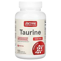Taurine (Таурин) 1000 мг 100 капсул (Jarrow Formulas)_