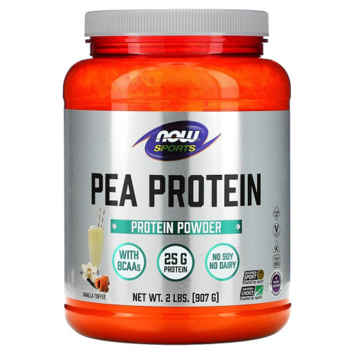 Pea Protein (гороховый протеин) 907 г (Now Foods)