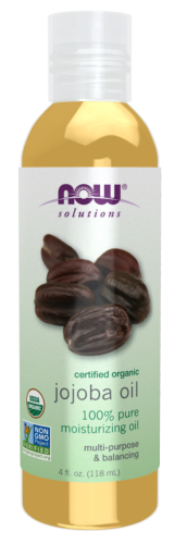 Now Foods Solutions Органическое масло жожоба (Organic Jojoba Oil) 118 мл.