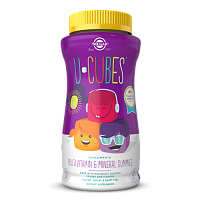U-Cubes Children’s  Multy-Vitamin & Mineral  120 жевательных мармеладок (Solgar)