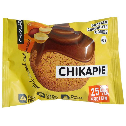 CHIKAPIE Печенье глазированное с начинкой 60 гр (CHIKALAB)