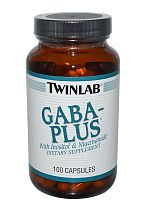 Gaba-plus 500 мг 100 капс (Twinlab)