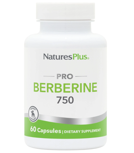 NaturesPlus PRO Berberine (Берберин) 750 мг. 60 капсул
