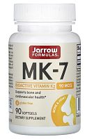 MK-7 (Активная форма Витамина К2) 90 мкг 90 гелевых капсул (Jarrow Formulas)