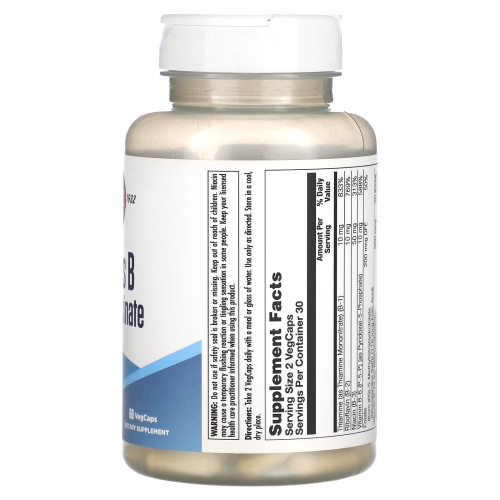 KAL Stress B Mag Glycinate (Глицинат магния против стресса) 60 растительных капсул фото 2