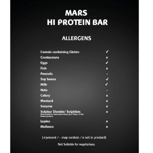 Mars HiProtein Bar 59 гр (Mars Incorporated) фото 2