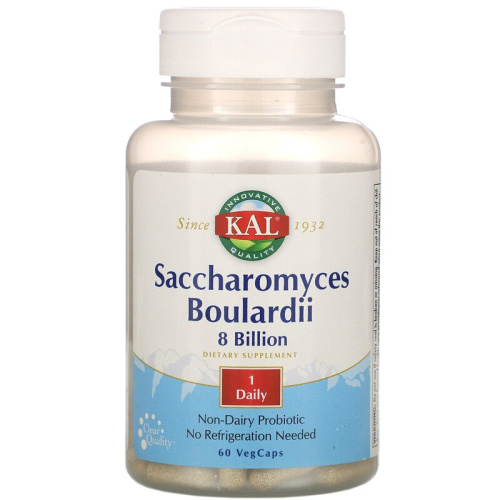 Saccharomyces Boulardii 8 Billion (сахаромицеты Буларди 8 миллиардов КОЕ) 60 растительных капс (KAL) Saccharomyces Boulardii 8 Billion (сахаромицеты Буларди 8 миллиардов КОЕ) 60 растительных капс (KAL)