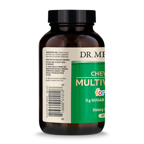 Chewable Multivitamin for Kids (Жевательные мультивитамины для детей) 60 таблеток (Dr. Mercola) фото 2