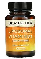 Liposomal Vitamin D3 (Липосомальный витамин D3) 5000 МЕ 90 капсул (Dr. Mercola) 