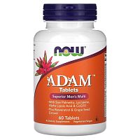 Now Foods ADAM Tablets, Мультивитамины для мужчин 60 таблеток