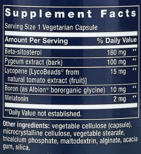 Life Extension Men's Bladder Control (Контроль мочевого пузыря для мужчин) 30 растительных капсул фото 3