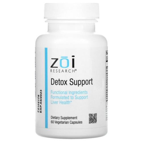 Detox Support (добавка для поддержки выведения токсинов) 60 капсул (ZOI Research)