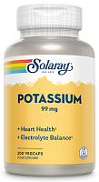 Potassium 99 mg (Калий 99 мг) 200 вег капсул (Solaray)