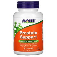 Now Foods Prostate Support (Поддержка простаты) 90 мягких капсул