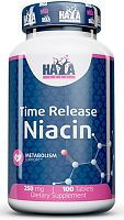 Niacin 250 мг Time Release (Ниацин медленного высвобождения) 100 таб (Haya Labs)
