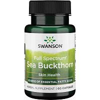 Sea Buckthorn 400 mg Full Spectrum (Облепиха 400 мг) 60 капсул (Swanson)