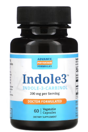 Advance Physician Formulas Indole-3-Carbinol (Индол-3-карбинол) 200 мг 60 растительных капсул