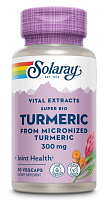 Super Bio Turmeric Root Extract 300 mg 30 вег капсул (Solaray)
