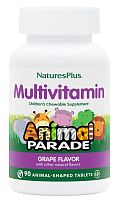Multivitamin Animal Parade (Детские мультивитамины) 90 таблеток (NaturesPlus)_