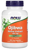 Now Foods Ojibwa Herbal Extract (Травяной экстракт оджибве) 450 мг. 180 растительных капсул